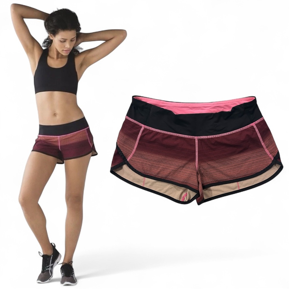 Lululemon Speed Short 2.5" Simply Radiant Pink Paradise Shorts